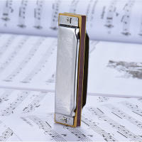 SUZUKI Folkmaster Blues Harmonica 10-Orificios Diatónico Para Principiantes Clave De C a B E F G 20 Tonos Gaita De Blues - details 9