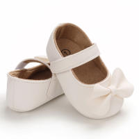 Zapatos De Bebé Para Niñas Serie Blanca PU Cuero Suela Suave Antideslizante Cordón Zapatos De Princesa Para Recién Nacidos - details 38