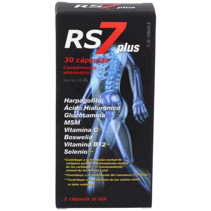 Rs7 Articulaciones Plus, 30 Cápsulas - 1