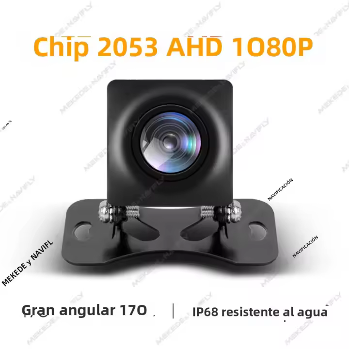 Cámara De Retrovisión Navifly 1080P Nítida Visión Nocturna 170° Ángulo Amplio Impermeable Para Cualquier Coche - 1