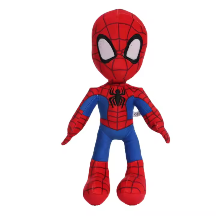 Muñecos De Peluche Superhéroes De 30cm Avengers Superman Capitán América Iron Man Batman Regalos Para Niños Juguetes Suaves De Peluche - 1