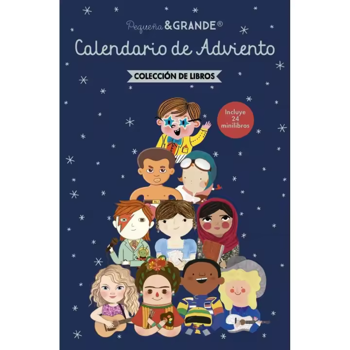 Libro CALENDARIO DE ADVIENTO PEQUEÑA Y GRANDE Editorial ALBA EDITORIAL Tapa dura - 1