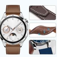 Correa De Cuero Suave Para Huawei Watch GT 5 46mm WATCH 5 pro GT 3 GT2 pro 46mm Buds Band Reemplazo De Pulsera Compatible Con Hombres Y Mujeres - details 1