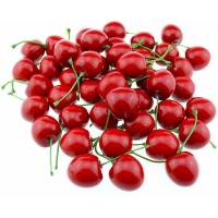 10/20Pcs Artificial Cereza Falsa Modelo De Fruta Para Pastel Decoración De Mesa Para Fiestas Y Fotografía De Alimentos Decoración De Hogar Y Hotel - details 7
