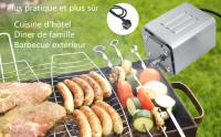 Grill BBQ Eléctrico Asador Rotisserie Acero Inoxidable SP-S40 Accesorios De Barbacoa Para Cerdo Cordero Pollo Y Oveja Uso Al Aire Libre - details 5