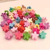 50 pinzas para el pelo con forma de Flor de 0,51 pulgadas, minipinzas de plástico para el pelo, horquillas - details 1