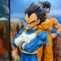 Figura De Acción Dragon Ball Vegeta 24cm PVC Colección Modelo Ornamento Juguete Decoración Regalo Para Fans De Anime Unisex - details 1