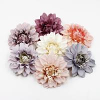 Cabezas De Flores Artificiales De Seda 10CM Dahlia Y Margarita Para Decoración De Hogar Boda Navidad DIY Guirnalda Regalo Caja - details 20