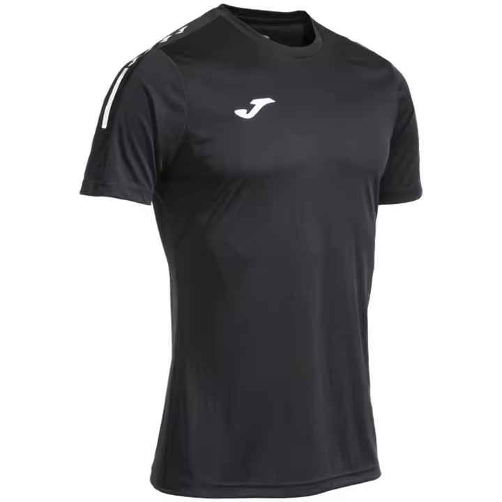 Camiseta de Manga Corta Joma Olimpiada para hombre en color negro - 1