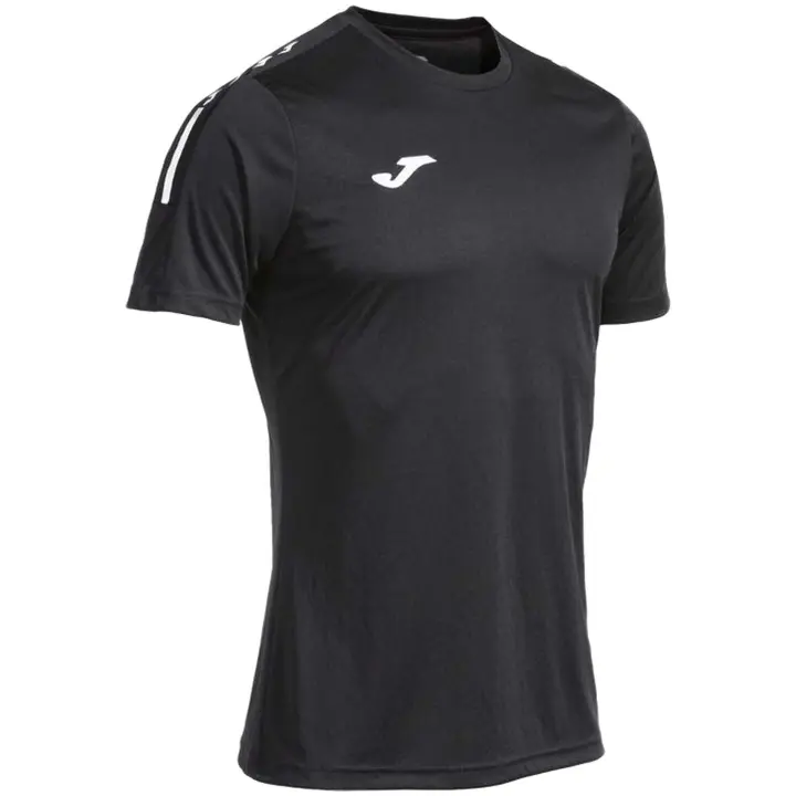 Camiseta de Manga Corta Joma Olimpiada para hombre en color negro - 1