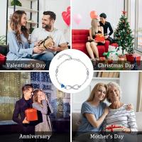 Regalos para Mujer, Plata de Amor Infinite Pulsera with Caja Para Mujeres Gift - details 3