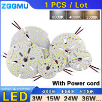 LED SMD 2835 Cuentas De Luz Redondas Para DIY Placa De Luz Bombilla Spot Iluminación Chip 3W 5W 7W 9W 12W 15W 18W 24W 36W - details 0