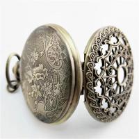 Collar De Reloj Vintage De Cuarzo En Forma De Corazón Y Seta De Latón Para Hombres Y Mujeres Colgante De Pulsera Hecho a Mano Regalo De Souvenir - details 4
