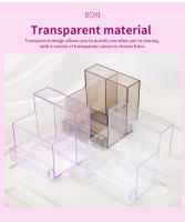 Organizador De Uñas Translúcido Para Máquina De Taladro Y Productos De Manicura Y Pedicura Acrílico Con 3 Filas De Almacenamiento - details 5