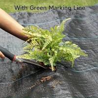 Malla De Jardín Resistente Y Transpirable Para Control De Malas Hierbas Teléfono De Plástico Para Paisajismo Cubierta Duradera Para Suelo Tapete De Felpa Antigrasa - details 3