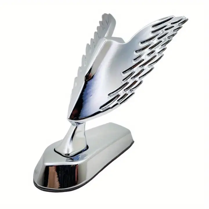 Emblema De Águila 3D De Aleación Para Coche Estilo Frontal Emblema De Maletero Adorno Para Motocicleta Y Scooter Guardabarros Decoración Pegatinas - 1