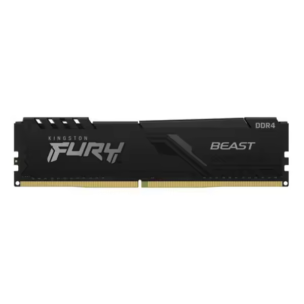 Kingston Technology FURY Beast 16GB 3200MT/s DDR4 CL16 DIMM Black - 1