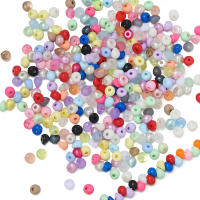 100pcs Lotes De Cuentas De Acrílico De Color Mixto 5mm Mini Espaciador Para La Creación De Joyas Pulseras Y Collares DIY - details 4