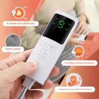 Almobrilla Térmica Para Oficina Y Hogar Control De Temperature Cinturón Calentador Para Espalda Y Manos - details 1