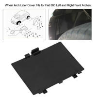 Cubierta De Arco De Rueda Para Fiat 500 Panel De Liner ABS Izquierdo Y Derecho Protección Externa Contra Barro Piezas De Exterior - details 1