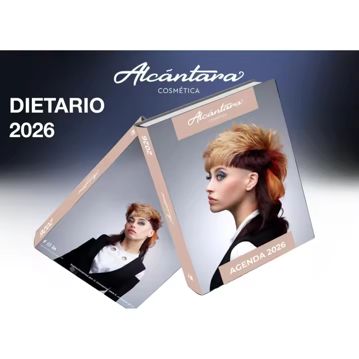 Agenda dietario 2026 especial peluquería y belleza - 1