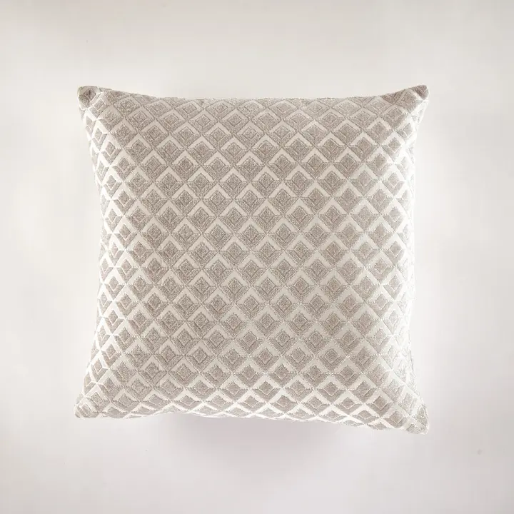 10XDIEZ Funda de cojín 43x43 22140 piedra - Fundas decorativas para cojines de sofá y sala - 1