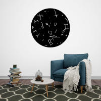 Pegatina De Pared Creativa De Luna Vinilo Arte Para Decoración De Hogar Apto Para Habitaciones De Niños Adhesivo Removible Impermeable Decoración Para Pared Sala De Estar Dormitorio - details 5