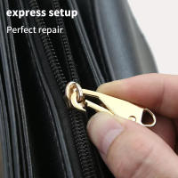 Kit De Reparación Instantáneo Para Cremalleras 10Pcs Universal Para Maletas Viaje Tent Mochila Cremallera De Cierre Rompido Metal Impermeable - details 2