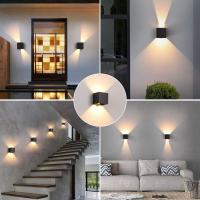 Lámpara de pared LED con sensor de movimiento, ángulo de haz ajustable, 12 W, luz blanca cálida - details 1
