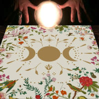Mantel De Taro Lunar 1pc Decorativo Para Atracción Y Brujería Divination Astrológica Material Poliéster Sintético Forma Cuadrada - details 8