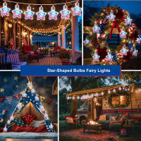 Lámpara Decorativa De Estrella Con 10 LEDs Para Ramadan Iluminación Faeirita USB Colgante Decoración De Navidad Y Año Nuevo - details 7