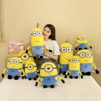Muñeco De Peluche Minions En Jeans Amarillo Suave Regalo De Cumpleaños Para Niños Juguete De Peluche Bob Stuart Periferia Del Movie - details 4