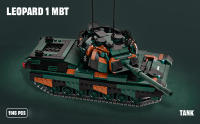 Bloques De Construcción De Tanque Leopard 1 Serie Militar 1145 Piezas Juguetes Educativos Para Niños Y Niñas Regalos Para Niños De Edad Infantil Y Juvenil - details 5
