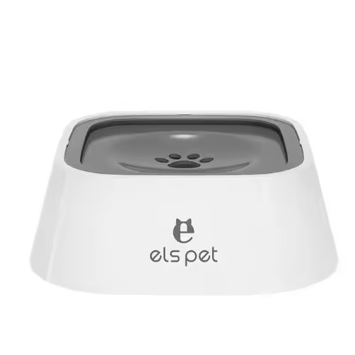 Elspet Cuenco de Agua Potable para Perro y Gato Recipiente Flotante Dispensador de Agua de 1.0 LT Material ABS Antideslizante y Antivuelco - 1