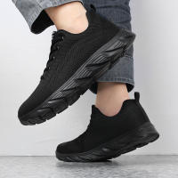 Zapatos Casuales Para Hombre Ligeros Y Transpirables Zapatillas Deportivas Con Suela Antideslizante Y Cómoda Malla Superior Para Caminar Y Jugar Tenis - details 12