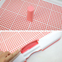 SMELL & SMILE  Bandeja Sanitaria de Adiestramiento Inodoro Interior para Perros Aseo Mascotas Bandeja de Entrenamiento para Mascotas Orinal para Perros Color Rosa(L 64 x 47cm) - details 2