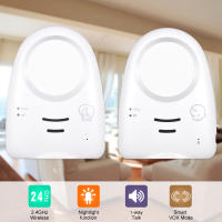 Monitor De Bebé Digital Portátil Con Audio Y Voz Unidireccional Transmisión Inalámbrica De 2.4GHz Detector De Lloros Claro Sensibilidad Alta Tamaño Compacto - details 7