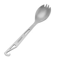 Lixada Cuchara De Acero Inoxidable Con Mango Largo Y Abrebotellas Para Exterior Plataforma De Alimentos Para Viajes Y Camping - details 11