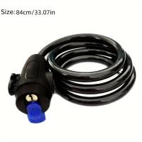 Cerradura De Cadena Para Motocicleta De Gran Resistencia Anti-Robo Con 2 Llaves Para Seguridad Máxima Y Reinforcement De Bicicleta - details 5