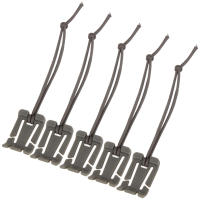 5pcs Hebilla Elástica Táctica Con Hebilla De Muelle Y Carabiner De Nylon Para Camping Soporte De Bolsa Y Gancho Multiusos Herramienta De Aventura Al Aire Libre - details 2