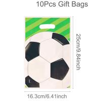 Bolsas De Regalo De Fútbol Para Niños Bolsas De Cumpleaños Tema Deportivo Para Fiesta De Bebés Y Bodas 10/20/50 Pcs Decoración De Deporte - details 3