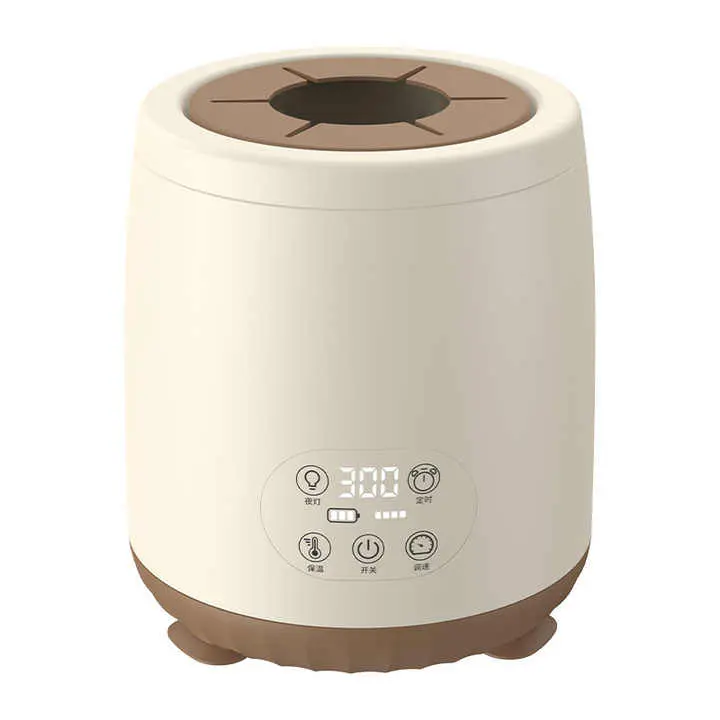 Calentador de biberones eléctrico inteligente para bebés, máquina automática de leche a temperatura constante con luz nocturna - 1