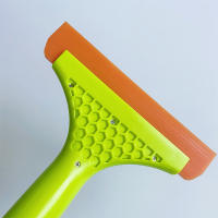 Limpia Vidrio Flexible De Silicona Super Para Coche Y Baño Con Mango Largo Limpiador De Agua Blade De Limpieza Para Ventanas Y Parabrisas - details 6