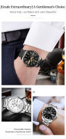 Reloj Mecánico Automático JSDUN Para Hombres Resistente Al Agua De Acero Inoxidable Simple Y Casual Con Manecillas Luminosas Y Calendario Completo - details 16