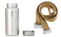 Botella Deportiva De Titanio KEITH 0.9L/1.2L Gran Capacidad Para Camping Al Aire Libre Con Boquilla Ancha No Tejida - details 11