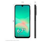 SAMSUNG GALAXY A26 5G NFC 256GB+8GB RAM PANTALLA 6,7'' SUPER AMOLED 120HZ FULL HD+ CÁMARA TRASERA 50MP / FRONTAL 13MP / ANDROID 15 / GPS / WIFI 6 / BLUETOOTH 5.3 / DUAL SIM - eSIM / BATERÍA 5.000 MAH / CONECTOR USB TIPO-C / SMARTPHONE TELÉFONO MÓVIL LIBRE - details 1