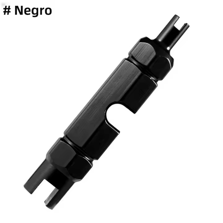 Herramienta De Remoción De Válvula De Neumático Para Motocicleta Bicicleta Y Coche Accesorios De Reparación De Neumáticos Material Plástico Y Metal - 1