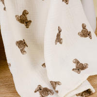 Mantel De Amamantamiento Ajustable De Algodón 100% Para Madres Salidas Con Bebé Muslin Cubierta Para Lactancia Y Privacy Apron Para Carrito De Compras - details 7