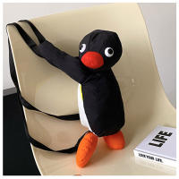 Mochila De Peluche Pingüino 38cm Juguete De Peluche Suave Para Niñas Regalo De Cumpleaños Bolsa De Hombro Animal De Peluche Unisex - details 12
