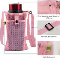 3Piezas Bolsa de Botella de Agua, Portabotellas de Agua de Malla - details 0
